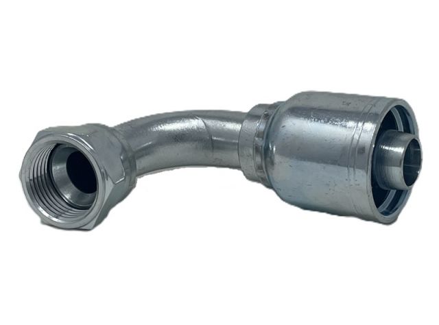 90FJ7 - 90 Female JIC - Maverick 7 Series Crimp Fitting